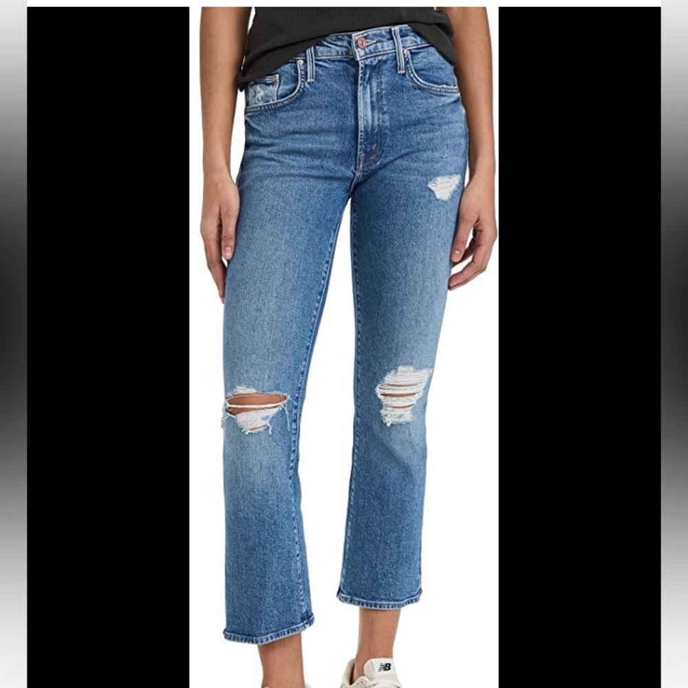 NWT mother jeans: insider ankle, size 24